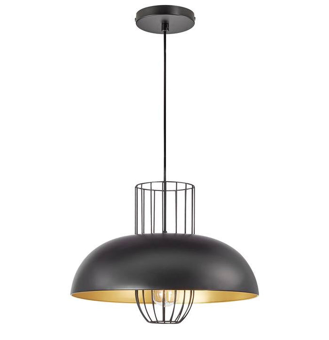 Notus Large Pendant Light Black & Gold - 2212333003