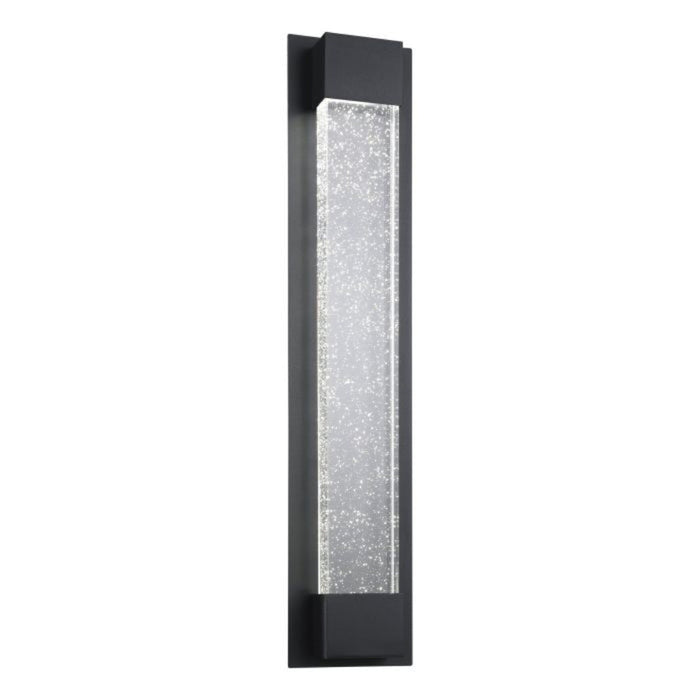 Buy Exterior Wall Lights Australia VILLAGRAZIA Exterior Wall 2 Lights H600mm Black Aluminium 3CCT - 205924