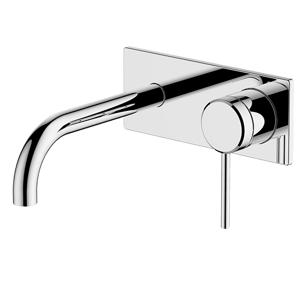Poco Wall Basin/Bath Set Chrome - 6B-WS165