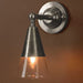 Buy Wall Sconce Australia Otto Wall Sconce Antique Silver Brass / Glass - ELPIM31376GLAAS