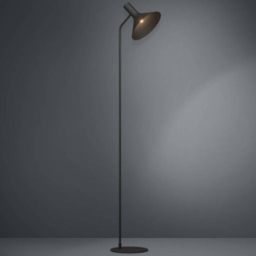 Buy Floor Lamps Australia MORESCANA Floor Lamp 1 Light Black Steel - 390222N