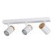 Buy Spotlights Australia CARTAGENA Spot 3 lights White Steel - 206181