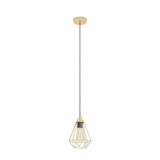 Buy Pendant Lights Australia TARBES Pendant Light Brushed W175mm Brass Steel - 43681N