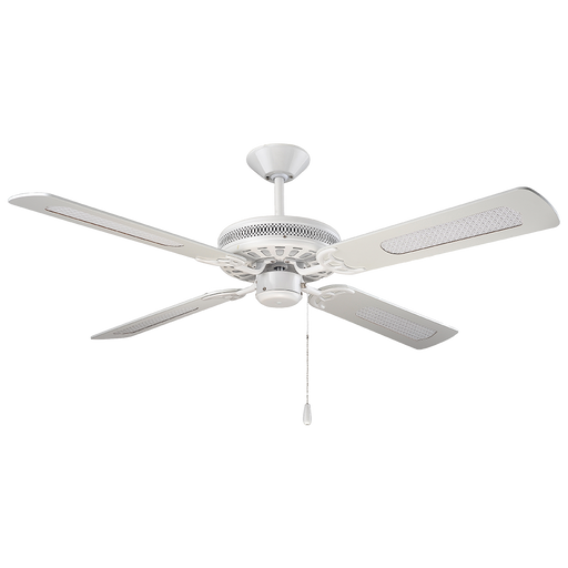 Buy AC Ceiling Fans Australia Majestic AC Ceiling Fan 52" Coolah White Blades - 830