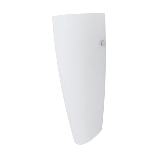 Buy Wall Sconce Australia Nemo 1 Light Wall Light Satin Nickel & White 150mm - 83119