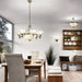 Buy Semi-Flush Mount Lights Australia MARBELLA Champagne & Bronze 3 Light Semi Flush Mount Light- 85856