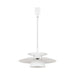 Buy Pendant Lights Australia Brenda 1 Light Pendant White 430mm - 87055