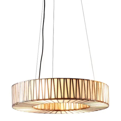 Buy Pendant Lights Australia White Moon Pendant Light W600mm Brass Iron / Glass - ELJE23095