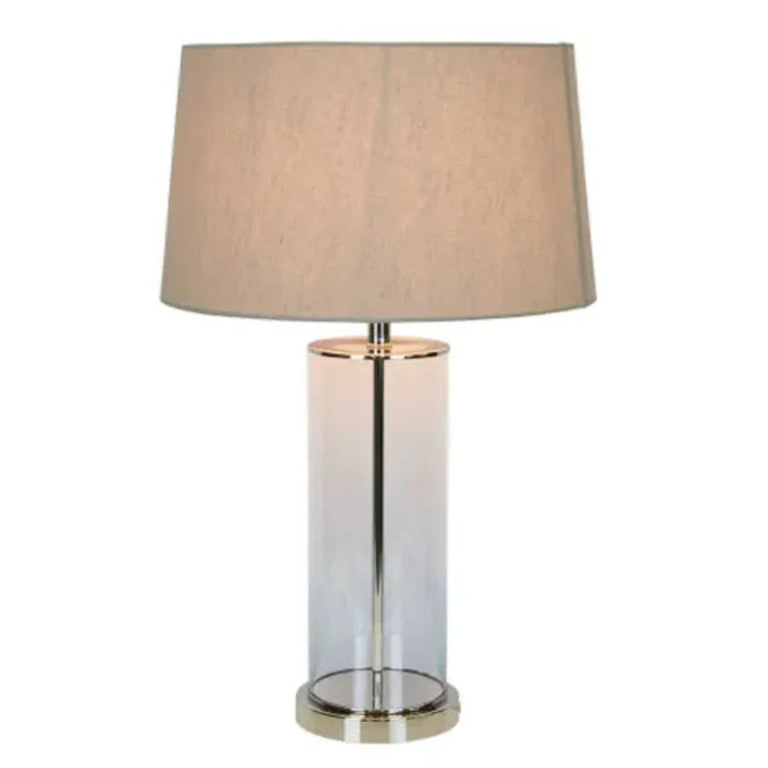 Buy Table Lamps Australia Iris Table Lamp Nickel Metal - ELDAN20134B4