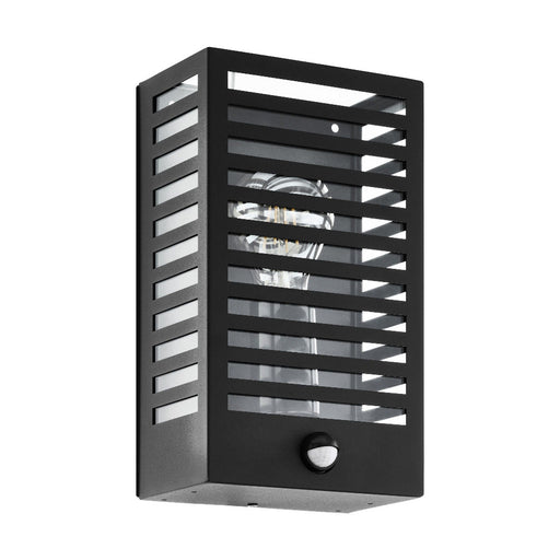 Buy Security Wall Lights Australia Alamonte 3 1 Light Wall Light With Sensor Black - 900137N