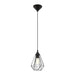 Buy Pendant Lights Australia Tarbes 1 Light Pendant Black 175mm - 94187