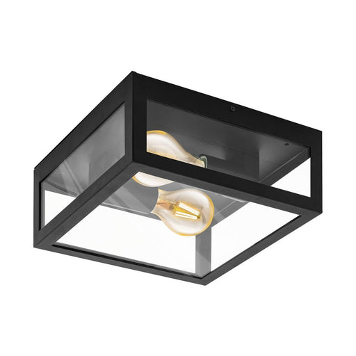 Buy Flush Mount Lights Australia Alamonte Ceiling Light Black - 94832