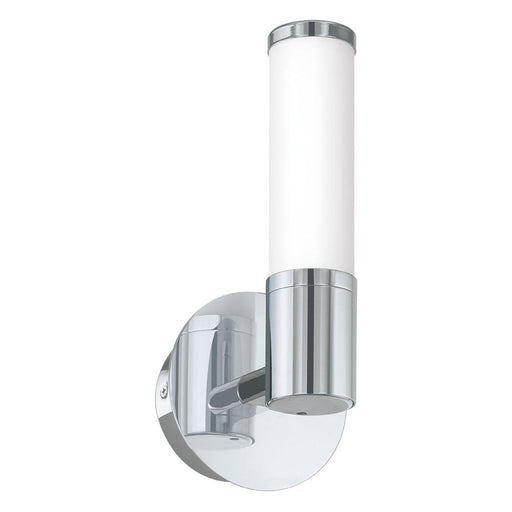 Buy Bathroom Vanity Lights Australia Palmera 1 Light Wall Light 3000K LED Chrome & White - 95141