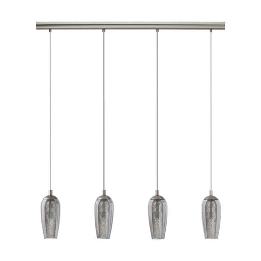 Buy Island Pendant Lights Australia Farsala 4 LED Pendant 3000K Satin Nickel Steel - 96344N
