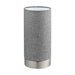 Buy Table Lamps Australia Pasteri 1 Light Touch Table Lamp Satin Nickel & Grey - 96375N
