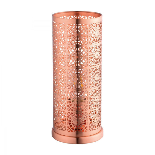 Buy Table Lamps Australia Bocal 1 Light Table Lamp Brushed Copper - 96992N
