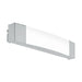 Buy Bathroom Vanity Lights Australia Siderno LED 4000K Wall Light Chrome & Satined 350mm - 97718