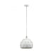 Buy Pendant Lights Australia Roccaforte 1 Light Pendant White 300mm - 97854N