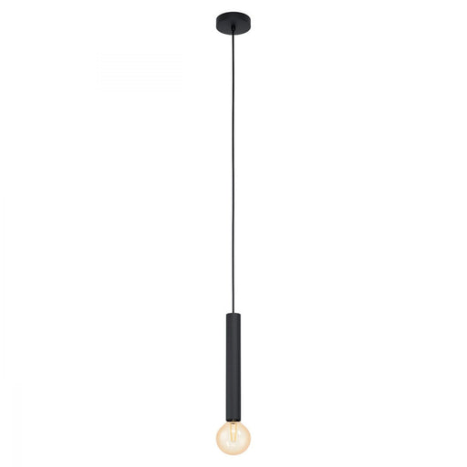 Buy Mini Pendants Australia Cortenova 1 Light Pendant Black 105mm - 98056N