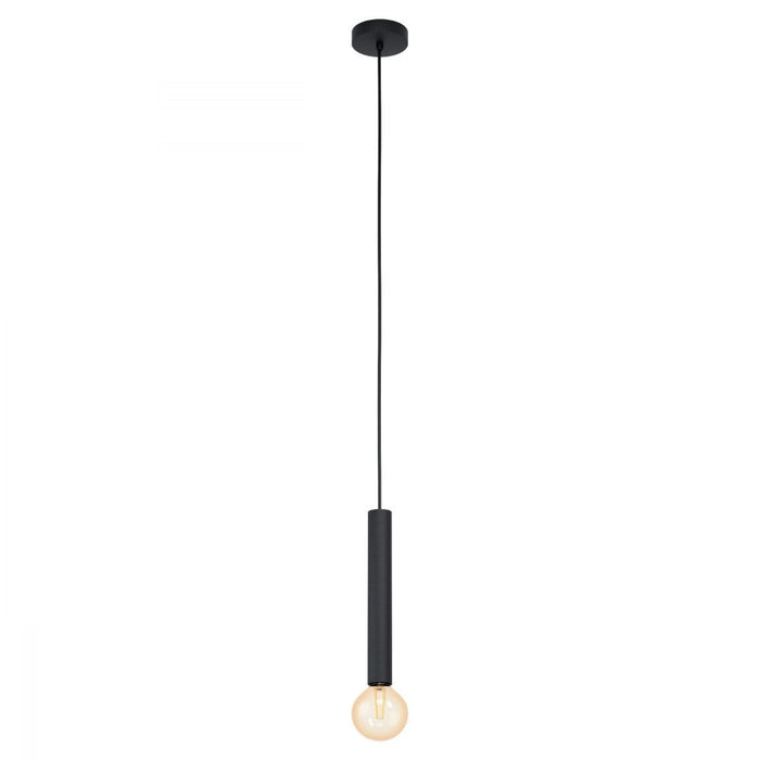 Buy Mini Pendants Australia Cortenova 1 Light Pendant Black 105mm - 98056N