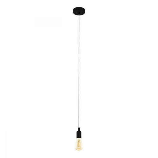 Buy Mini Pendants Australia Adri 1 Light Pendant Black - 98063N