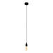 Buy Mini Pendants Australia Adri 1 Light Pendant Black - 98063N