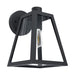 Buy Outdoor Wall Lanterns Australia Mirandola 1 Light Wall Lantern Height 270 mm Black Aluminium  - 98719N