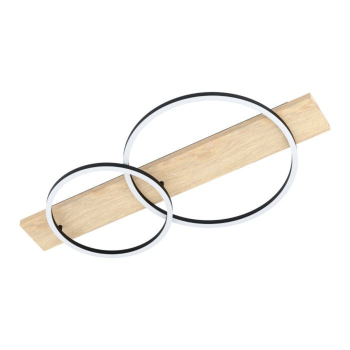 Buy Flush Mount Lights Australia Boyal 2 Cricle LED Ceiling Light - Warm White 3000K - 99467