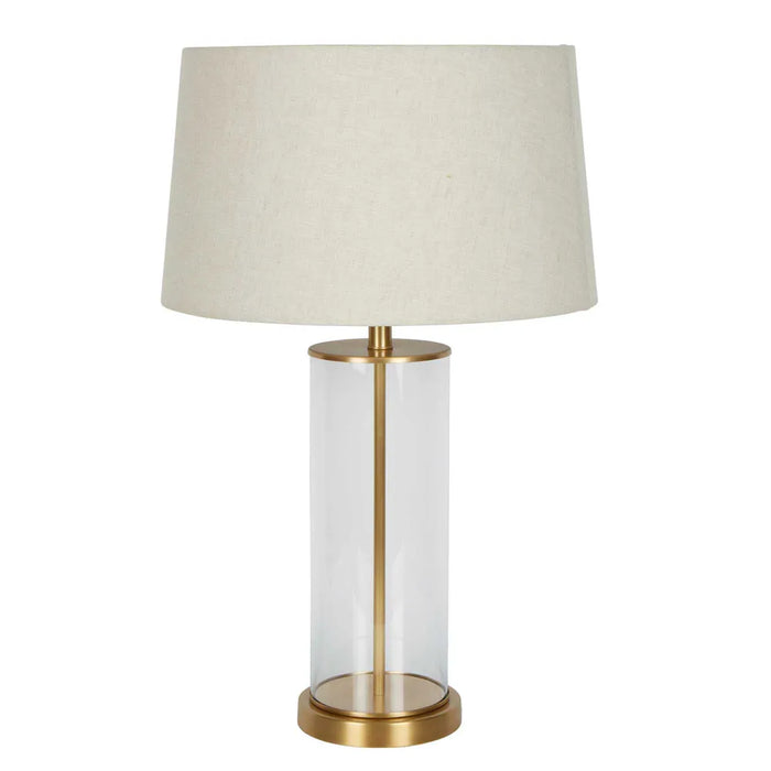Buy Table Lamps Australia Iris Table Lamp Brass Metal - ELDAN20134B3