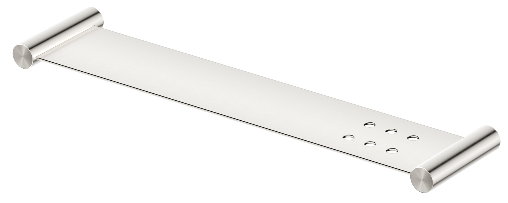 Mica Stainless Shelf Brushed Nickel - 11MS-P-400-BN