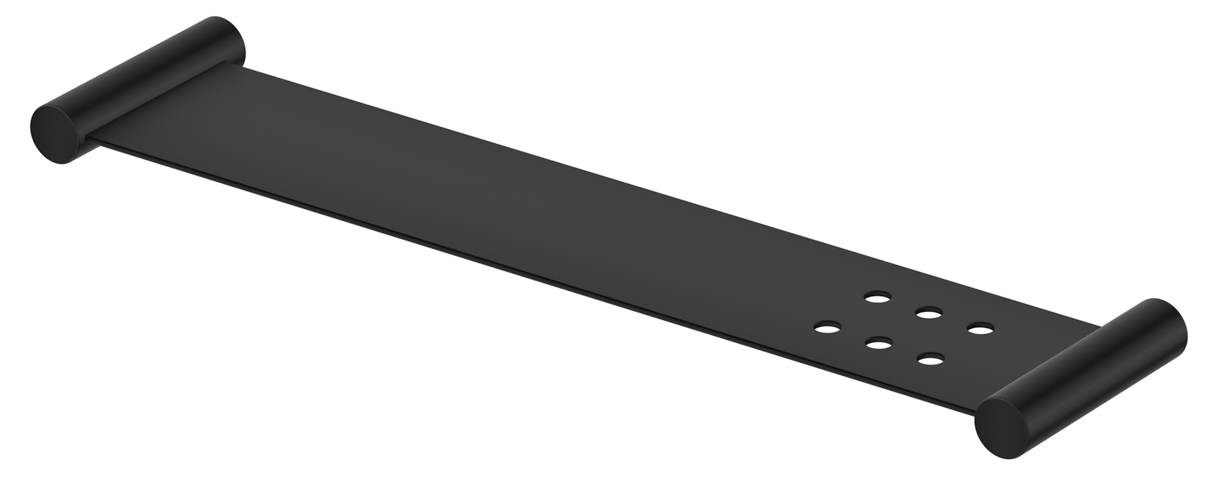 Mica Stainless Shelf Black - 11MS-P-400-BLK