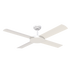Buy AC Ceiling Fans Australia Revolution 3 AC Ceiling Fan 52" White Blades - A3180