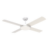 Buy AC Ceiling Fans With Light Australia Revolution 3 AC Ceiling Fan 52" with LED White Blades - A3183