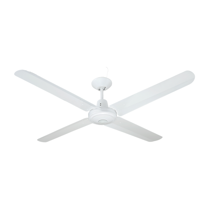 Buy AC Ceiling Fans Australia Typhoon AC Ceiling Fan 48" White Blades - A3400