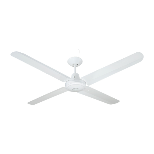 Buy AC Ceiling Fans Australia Typhoon AC Ceiling Fan 52" White Blades - A3410