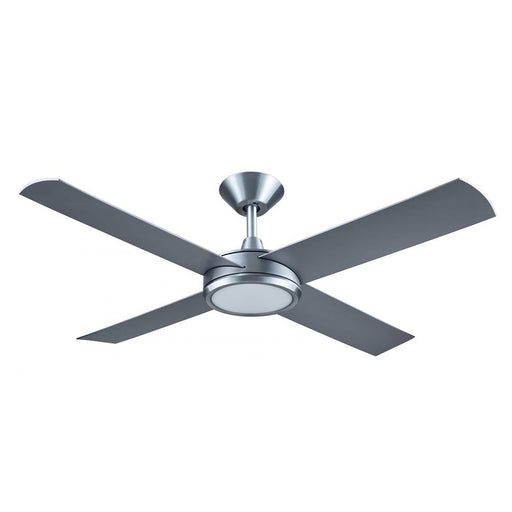 Buy AC Ceiling Fans With Light Australia Concept 3 AC Ceiling Fan 52" with LED Brushed Aluminium & Silver Blades - A3508
