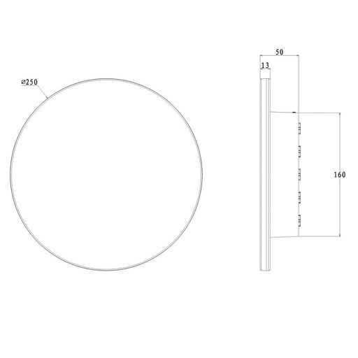 Buy Exterior Wall Lights Australia AFFINITY Exterior Wall Light 15W White 3CCT - 	SE7360TC/WH