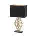 Buy Table Lamps Australia Akron 1 Light Large Table Lamp Black & Antique Gold - AKRON TLL-BKAG