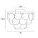 Buy DIY Batten Fix Lights Australia Alison Batten Fix Chrome Metal Clear Acrylic - ALISON BF30-CH