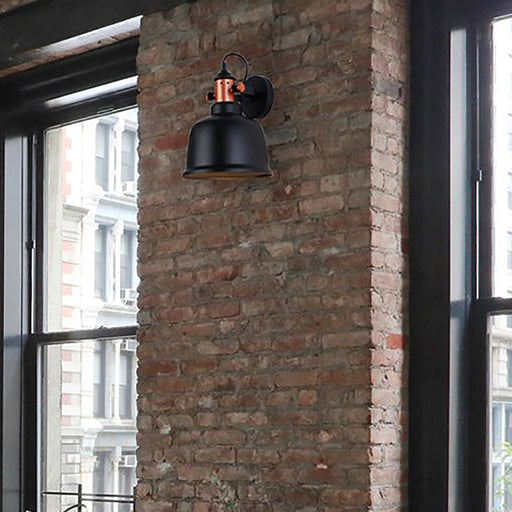 Buy Wall Sconce Australia Alta Adjustable Wall Light Black With Copper Hightlights - ALTA2W
