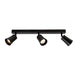 Buy Spotlights Australia Alvey 3 Light Spotlight Black ALVEY SP3B-BK
