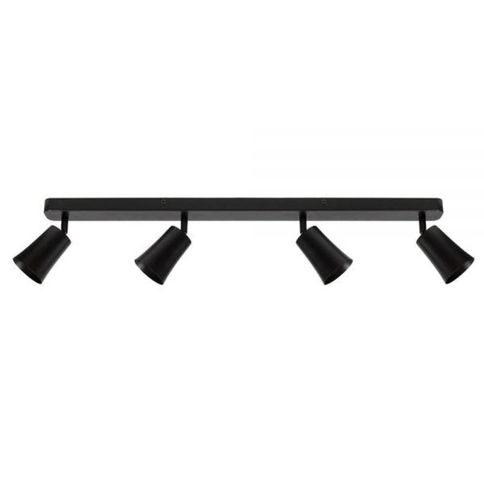 Buy Spotlights Australia Alvey 4 Light Spotlight Black ALVEY SP4B-BK
