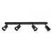 Buy Spotlights Australia Alvey 4 Light Spotlight Black ALVEY SP4B-BK