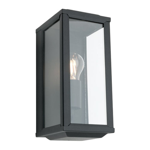 Buy Exterior Wall Lights Australia Anglesea 1 Light Exterior Black - ANGL1EBLK