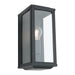 Buy Exterior Wall Lights Australia Anglesea 1 Light Exterior Black - ANGL1EBLK