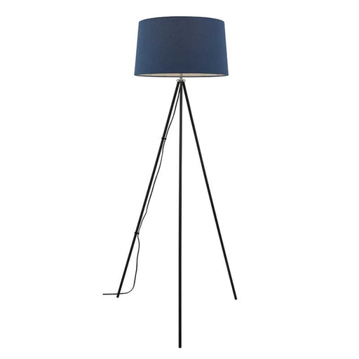 Buy Floor Lamps Australia Anna 1 Light Floor Lamp Blue & Black - ANNA FL-BLDGY