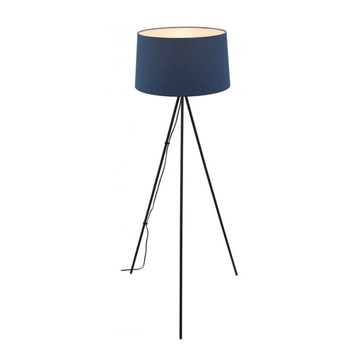 Buy Floor Lamps Australia Anna 1 Light Floor Lamp Blue & Black - ANNA FL-BLDGY