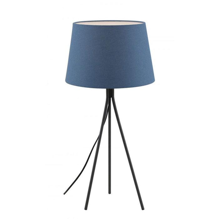 Buy Table Lamps Australia Anna 1 Light Table Lamp Blue & Black - ANNA TL-BLDGY