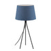 Buy Table Lamps Australia Anna 1 Light Table Lamp Blue & Black - ANNA TL-BLDGY