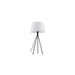 Buy Table Lamps Australia Anna 1 Light Table Lamp White & Black - ANNA TL-WHDGY